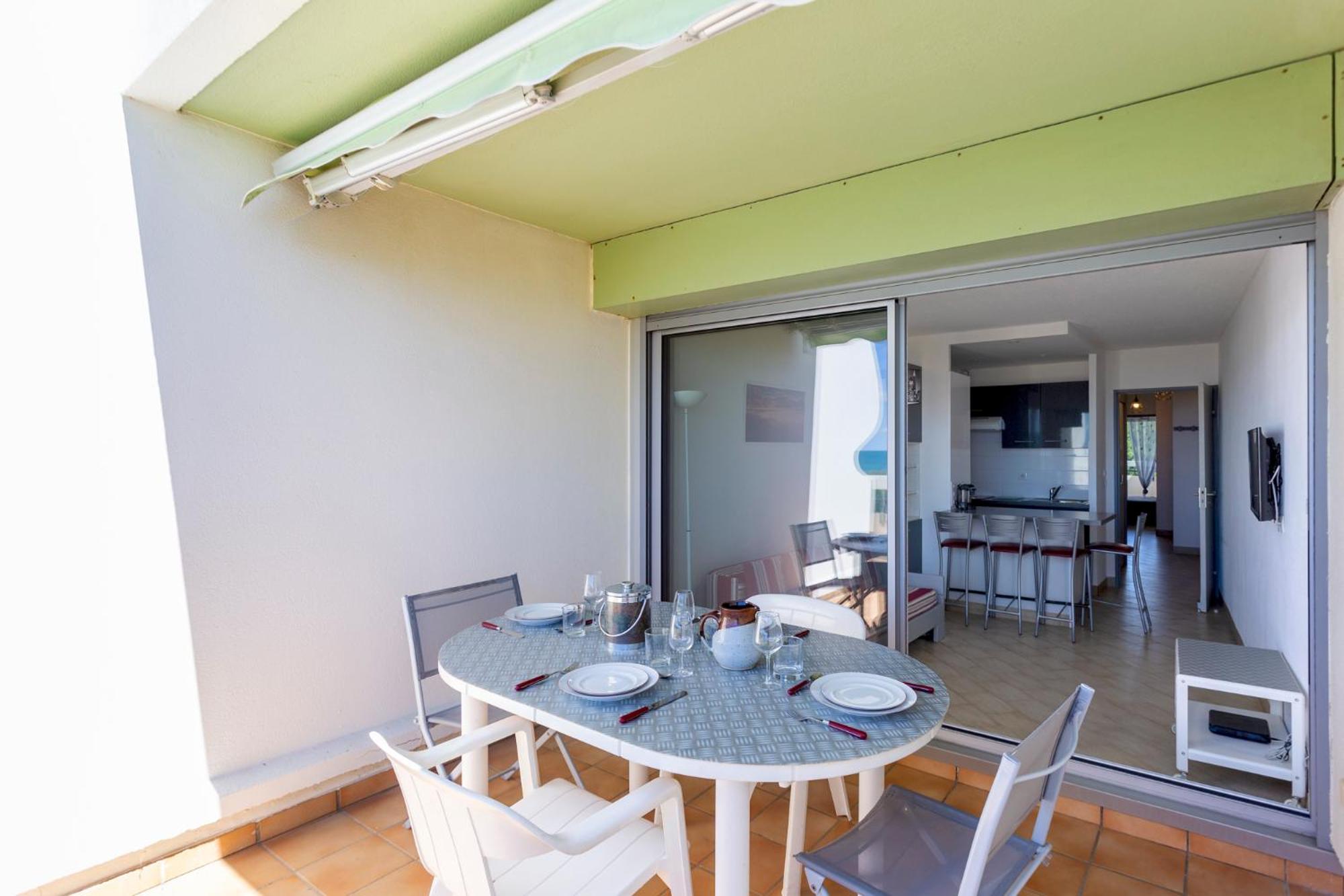 Chez Fabienne - Superbe Appartement Avec Vue Sur La Mer Et Parking La Grande Motte Exterior photo