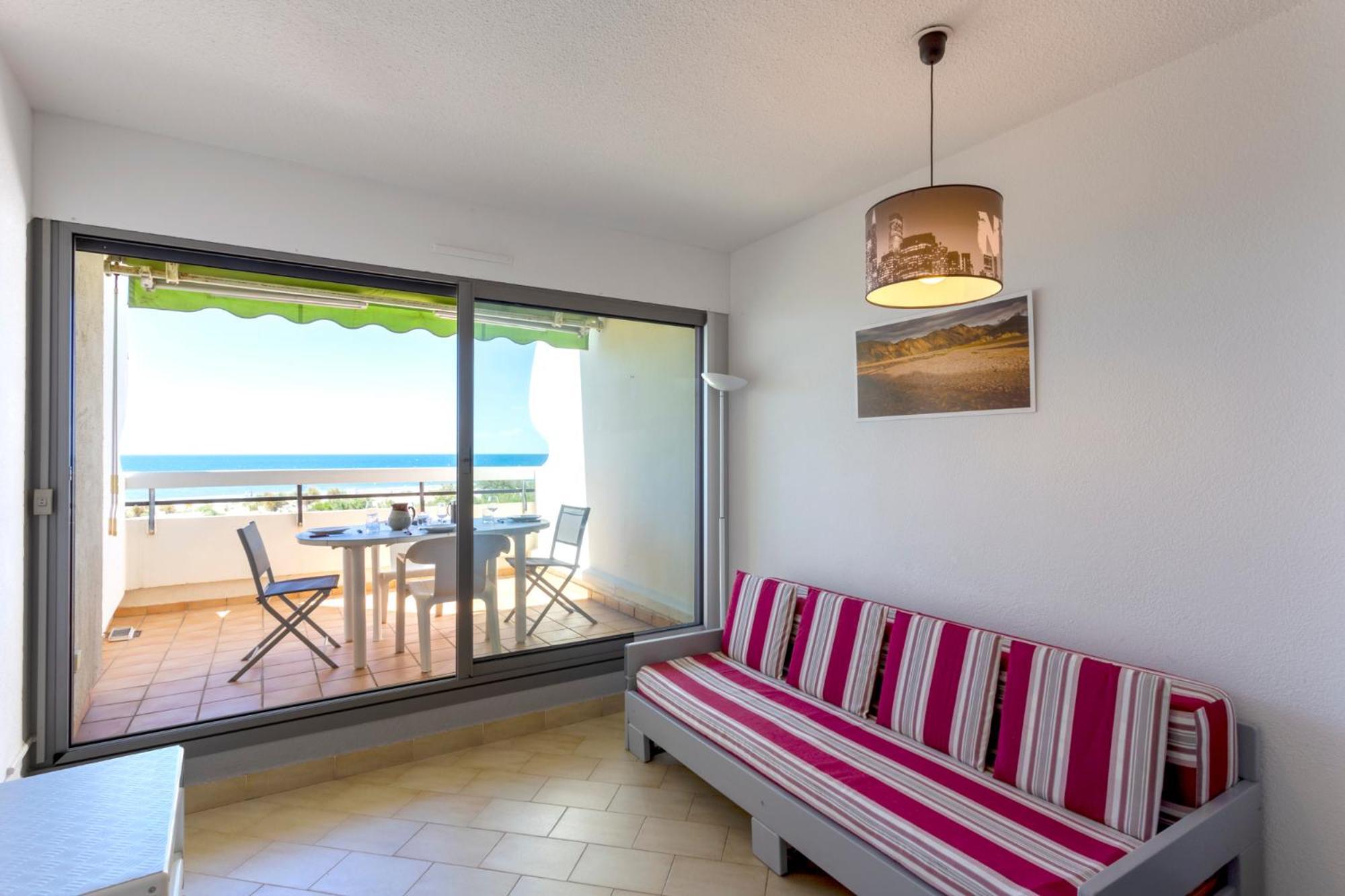 Chez Fabienne - Superbe Appartement Avec Vue Sur La Mer Et Parking La Grande Motte Exterior photo